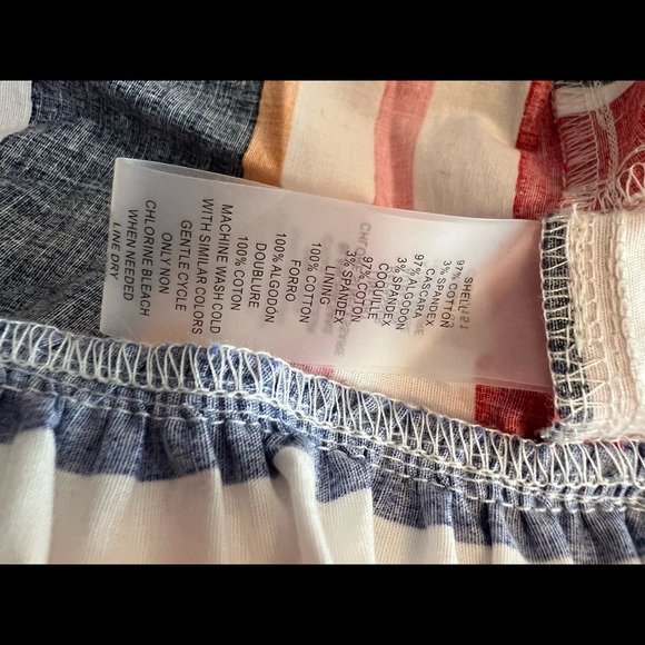 a line fit and flair cotton square neck dress VINCE CAMUTO - Picture 9 of 9